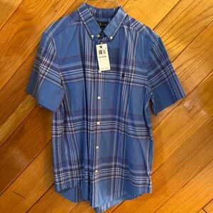 Ralph Lauren Youth XL (18-20) button down short sleeve